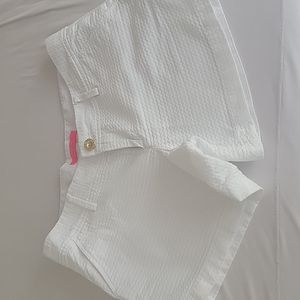 White Lilly Pulitzer shorts